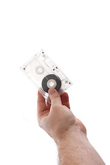 Image showing audio cassette isolated