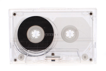 Image showing audio cassette isolated