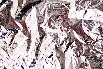 Image showing aluminum tinfoil texture