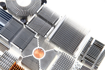Image showing passive cpu coolers