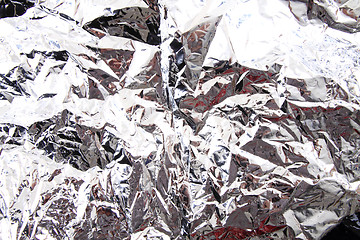 Image showing aluminum tinfoil texture