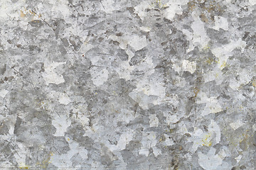 Image showing zinc metal plate texture