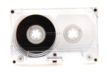 Image showing audio cassette isolated