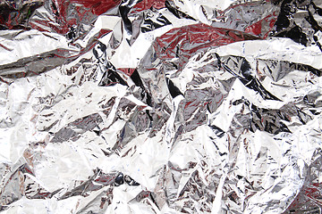 Image showing aluminum tinfoil texture