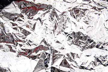 Image showing aluminum tinfoil texture