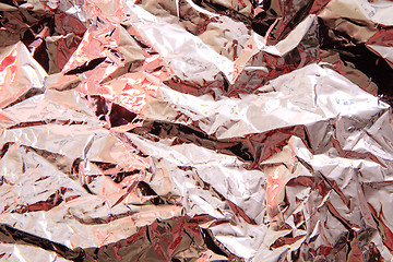 Image showing aluminum tinfoil texture