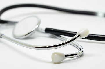 Image showing Stethoscope isolated on white background