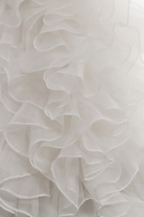 Image showing Wedding dress - close-up photo