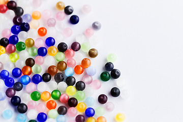 Image showing Shining multicolored beads