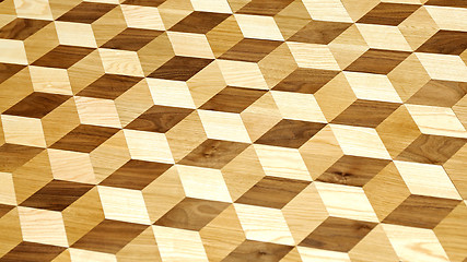 Image showing 3d Wood Tiles