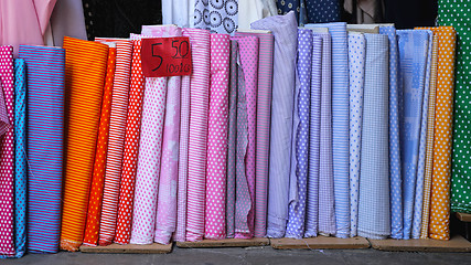 Image showing Fabric Rolls