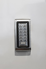 Image showing Numeric Pad Electronic Lock