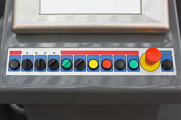 Image showing Push Buttons