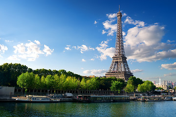 Image showing Tour Eiffel in Paris