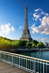 Image showing Beautiful parisian landscape