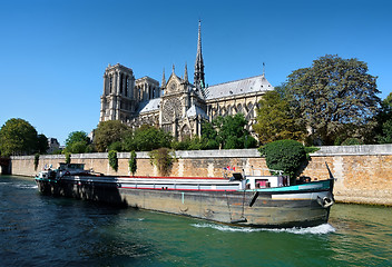 Image showing View on Notre Dame