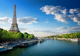 Image showing River Seine in Paris