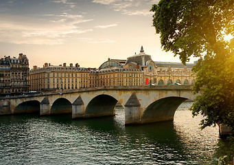 Image showing Bridge Orsay in Paris