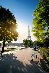 Image showing Garden in Paris