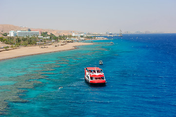 Image showing Red Sea Coast