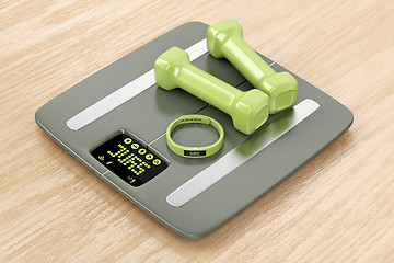 Image showing Smart fitness devices