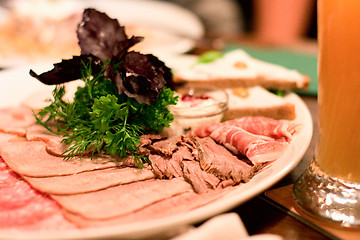 Image showing meat slices