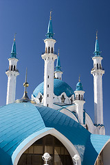 Image showing Qolsharif mosque minaret / Kazan