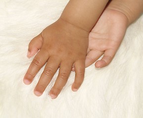 Image showing small hands