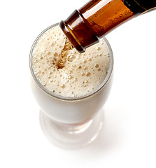 Image showing glass of beer