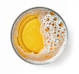 Image showing glass of beer