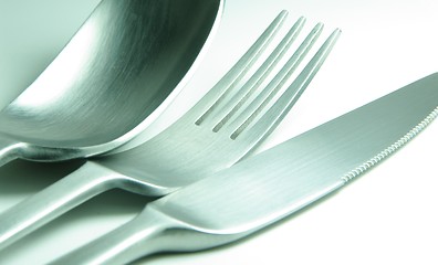 Image showing fork spoon