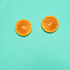 Image showing Ripe Mandarin fruit peeled open