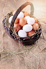 Image showing fresh eggs