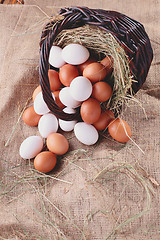 Image showing fresh eggs