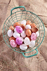 Image showing fresh eggs