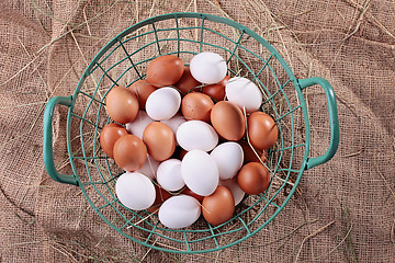 Image showing fresh eggs