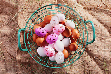 Image showing fresh eggs