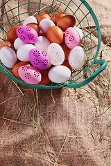 Image showing fresh eggs