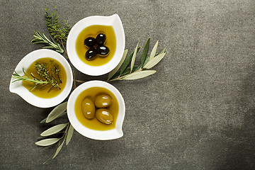 Image showing Olive oil