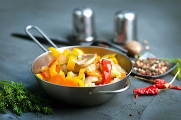 Image showing baked vegetables