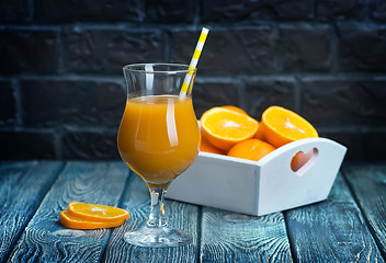 Image showing orange juice