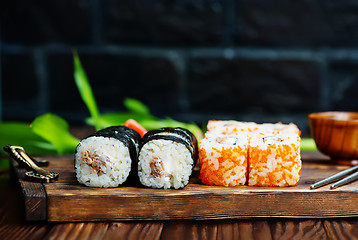 Image showing Sushi