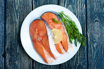 Image showing fresh salmon