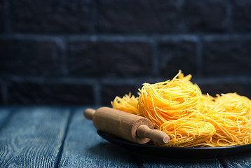 Image showing raw noodle