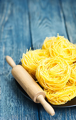 Image showing raw noodle