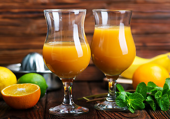 Image showing orange juice