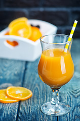 Image showing orange juice