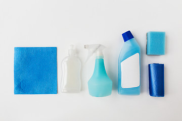 Image showing cleaning stuff on white background