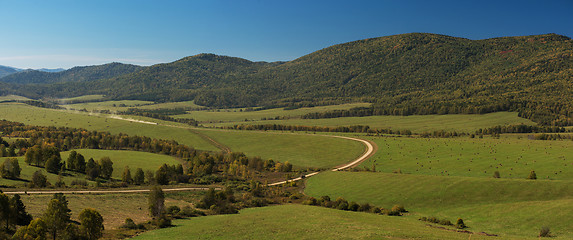 Image showing Road at the mountains