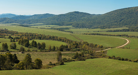 Image showing Road at the mountains